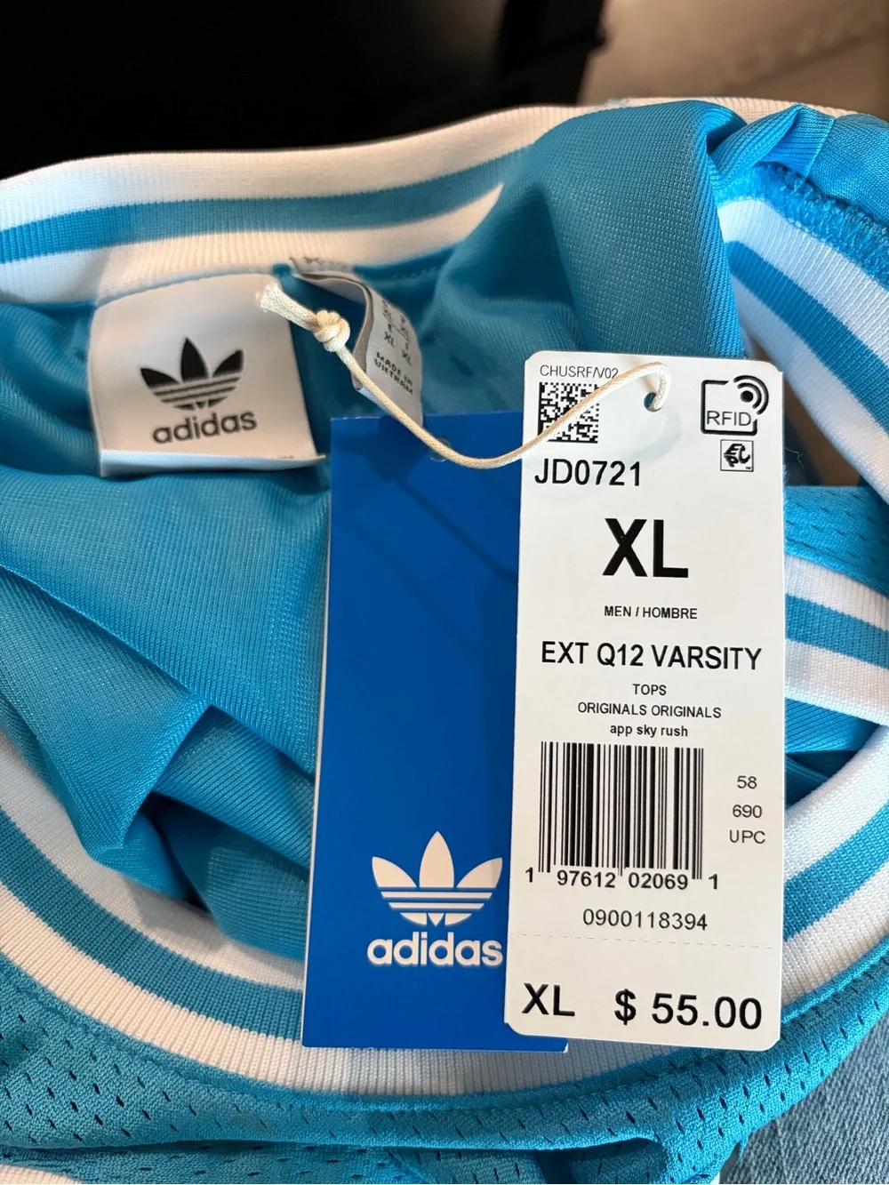 adidas sleeveless mesh